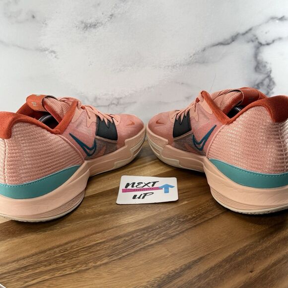 Men’s size 11.5-Nike Kyrie Low 5 Madder Root Bright Spruce MultiColor DJ6012-800 - Picture 5 of 9